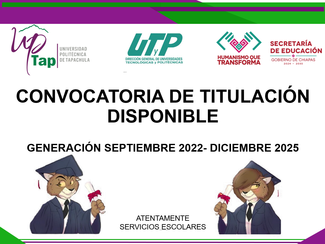 CONVOCATORIA DE TITULACIÓN 2026