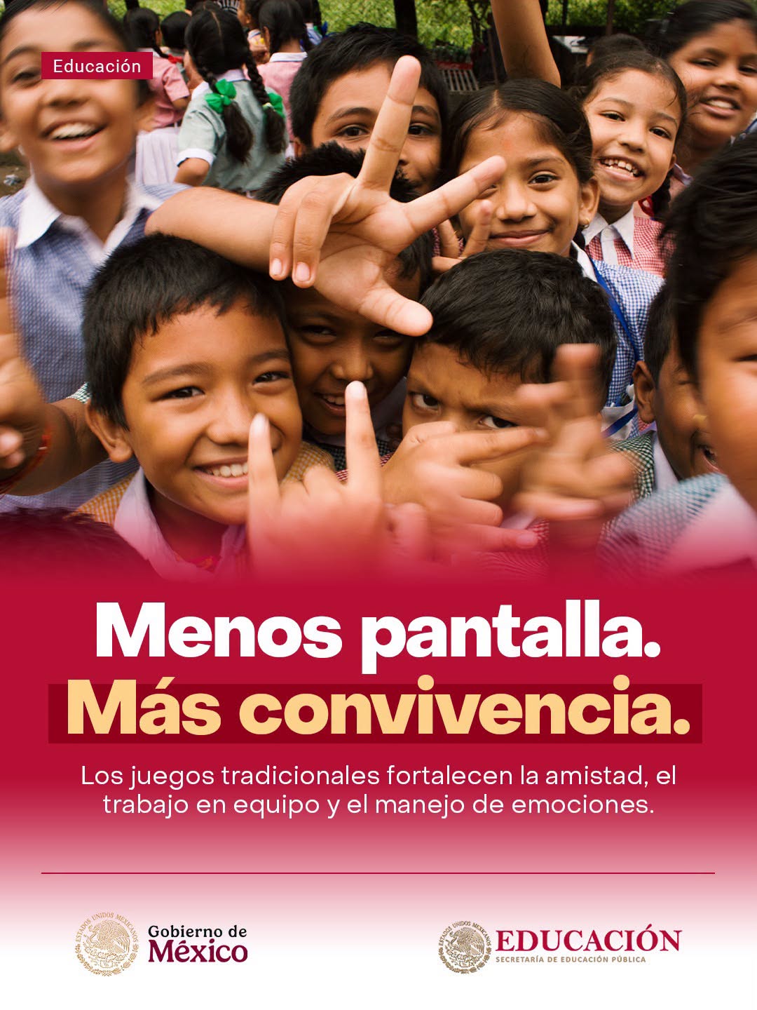 MENOS PANTALLAS, MÁS JUEGO
