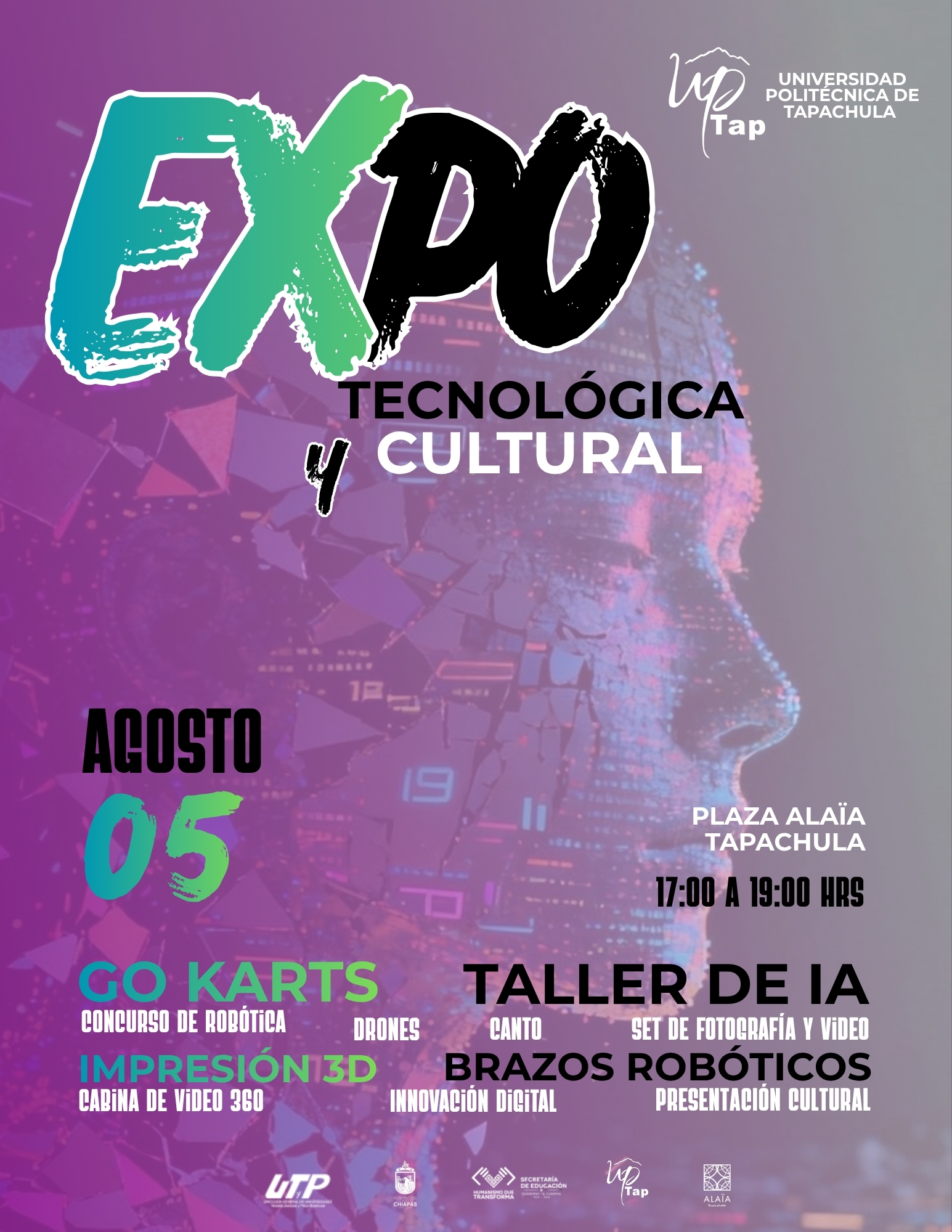 🚀✨ ¿Listo para vivir una tarde donde la tecnología se encuentra con la creatividad? 🤖🎨