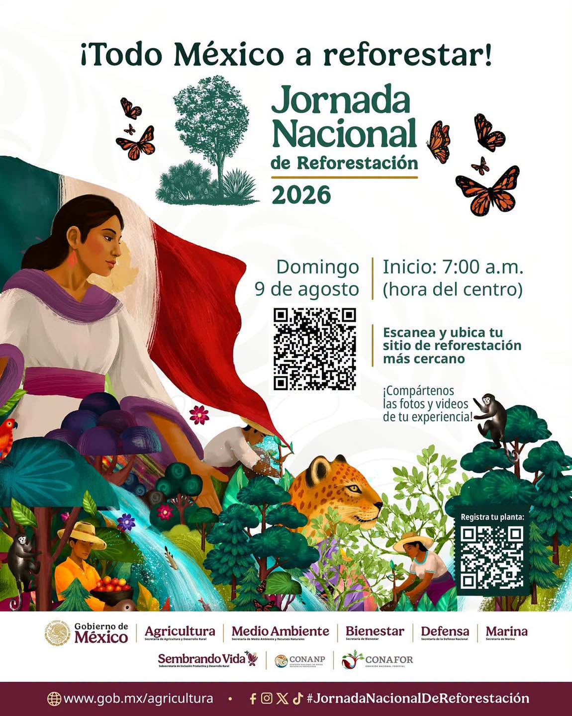 JORNADA NACIONAL DE REFORESTACIÓN 2026