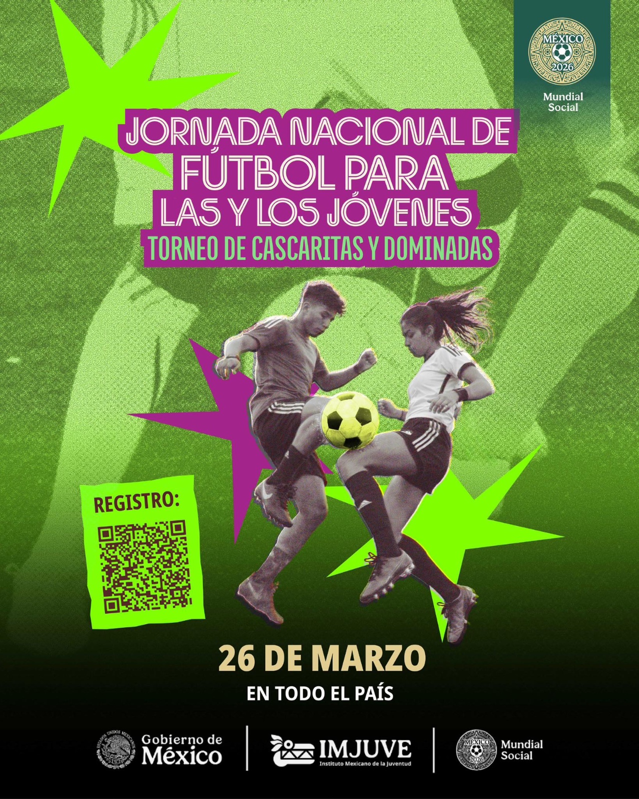 Jornada Nacional de Futbol para las y los Jóvenes