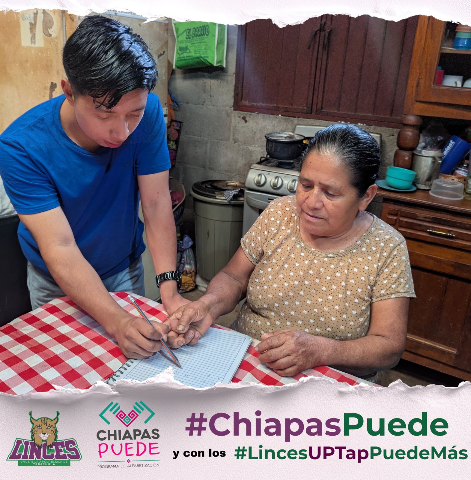 UPTAP IMPULSA EL PROGRAMA “CHIAPAS PUEDE” CON ESTRATEGIA DE ALFABETIZACIÓN EN LA REGIÓN SOCONUSCO