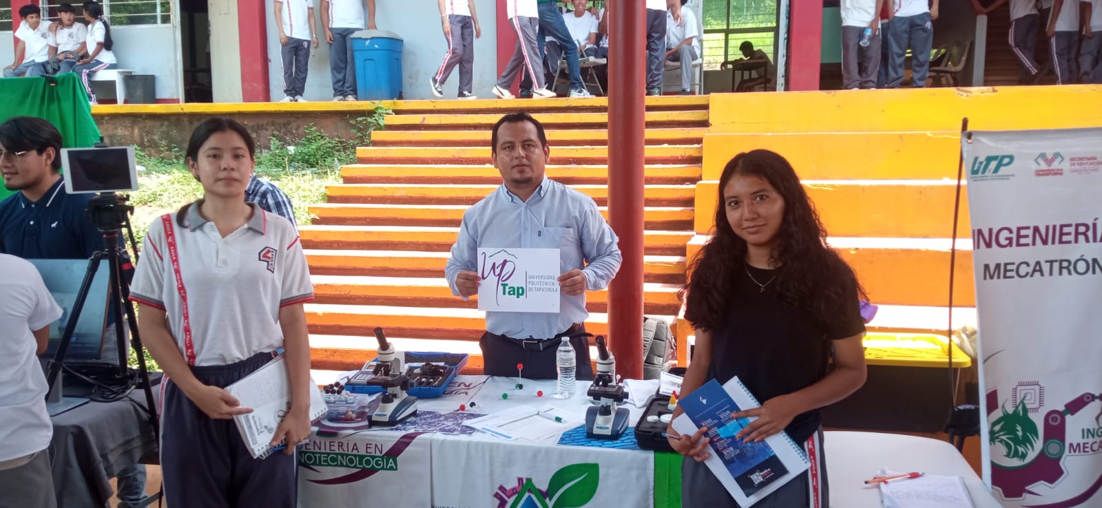 UPTAP FORTALECE VINCULACIÓN CON LA ESCUELA PREPARATORIA NÚMERO 4 DEL ESTADO